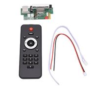 Yanmis Carte Décodeur MP3, Carte Récepteur Bluetooth 5.2 avec Télécommande, Prend en Charge MP3 WMA FLAC WAV, pour Amplificateur de Casque et Appels Mains Libres