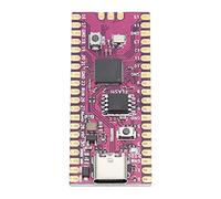 Yanmis Carte Microcontrôleur Purple RP2040 pour Pico, Dual Core Arm Cortex M0+, 16 Mo QSPI Flash, Interface USB C, Remplacement Précis du Capteur de Température de la Minuterie d'horloge pour