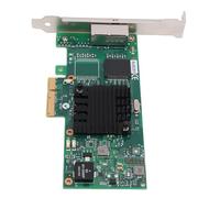 Yanmis Carte Réseau Double Port 1 Go, Carte Réseau Gigabit Ethernet avec Contrôleur 350AM2, Contacts Plaqués Or, Vitesse 10 100 1000 Mbps, Compatible avec VMware, pour Serveur PC de