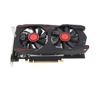 Yanmis Carte Vidéo Informatique, 550ti 6 Go 192 Bits Carte Graphique de Jeu avec Ventilateur de Refroidissement Double, Express 2.0 16x, Interface Multimédia DVI VGA HD pour PC