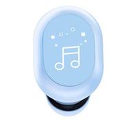 Yanmis Casque BT sans Fil, écouteur Unique avec Commande Tactile, BT5.0, Autonomie de 3 Heures, IPX4, Pilote Dynamique de 8 Mm, avec Dongle USB, pour Les Déplacements Domicile-Travail (Blue)