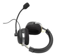 Yanmis Casque de Jeu USB, Son Surround 7.1 avec Subwoofer Stéréo à 360 Degrés et Micro, Commutateur Rapide pour Le Mode Sound RPG, sur la Conception de L'oreille pour Ordinateur
