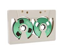 Yanmis Cassette Vierge, Bobine à Bobine, Cassette Sonore en Métal Double Face avec Une Durée D'enregistrement de 50 Minutes, pour L'enregistrement de Musique