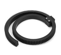 Yanmis Ceinture de Bague d'engrenage de Mise au Point Réglable pour Objectif 46-92 Mm, Caoutchouc + Plastique, Réglage Précis de la Longueur pour Accessoire de Caméscope d'appareil Photo Numérique