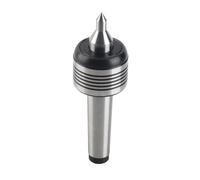 Yanmis Centre Vivant Renouvelable de 60 °, Acier à Haut Carbone, Bon équilibre, pour CNC Lathe et Usinage Précis