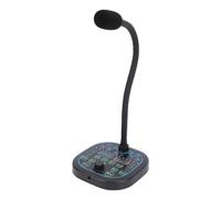 Yanmis Changeur de Voix Portable avec 16 Effets Sonores | Plug and Play, 8 Modes de Diffusion en Direct, SNR de 90 DB, pour les Scénarios de Diffusion en Direct, de Jeu et de