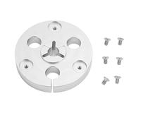 Yanmis Contrôleur de Bande Bobine à Bobine en Alliage D'aluminium de 7 Pouces avec Vis de Montage, Moyeu pour Bobine de 1 4 7 Pouces à Bobine