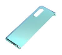 Yanmis Coque Arrière en Verre de Remplacement pour Z Fold SM F900, Boîtier en Verre de qualité Supérieure avec Adhésif pré-installé et Kit d'outils de Réparation, Anti-Empreintes Digitales, (Silver)