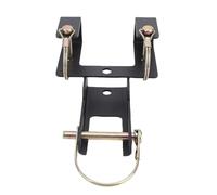 Yanmis Crochet de Coupleur de Poubelle, Crochet de Transport Pratique avec Goupille Amovible pour Déplacer les Déchets sans Effort - pour les Outils et les Remorques