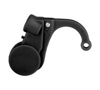 Yanmis Dispositif de Rappel Sonore D'alerte de Sommeil du Conducteur pour Une Conduite Sûre ABS Compact pour Un Usage Automobile et Domestique (Black)