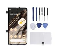 Yanmis Écran de Remplacement AMOLED pour Pixel Fold 5G, Assemblage de Numériseur D'écran Tactile de 5,8 Pouces avec Fonction D'empreinte Digitale et Outils de Réparation, Assemblage de