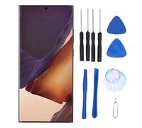 Yanmis Écran de Remplacement pour Note20 Ultra 5G, écran Tactile LED Organique avec Cadre et Outils, Kit de Réparation D'écran de Smartphone pour Note20 Ultra 5G SM N986B