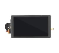 Yanmis Écran de Remplacement Switch Lite, LCD rétroéclairé OEM et écran Tactile, Répare Les écrans Fissurés, Saturation des Couleurs élevée, Installation Facile (Black)