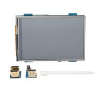 Yanmis Écran Tactile 3.5 HD 480X320 SPI TFT LCD avec Stylo Tactile, Réponse Haute Vitesse, pour RPi 3B + 2B W A B