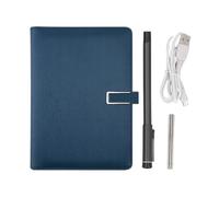 Yanmis Ensemble D'écriture Smartpen Notebook Smartpen, Digital Pen Smart Pen Écriture pour Les Notes Prise, avec Bluetooth 5.0 OCR Reconnaissance de Texte Sync en Temps Réel (Bleu Profond)