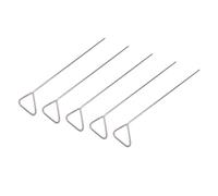 Yanmis Ensemble D'épandeur de Cellules en Acier Inoxydable, Ensemble de 5 Outils Durables pour Expériences en Laboratoire, Conception à Tête Triangulaire pour Cultures Microbiennes