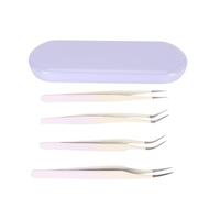 Yanmis Ensemble D'outils Applicateurs de Cils à Prise Confortable pour un Usage Individuel et Professionnel (violet)
