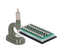 Yanmis Ensemble D'outils de Réparation de Montres Définir la Boîte de Montre en Alliage en Alliage en Aluminium/Couvercle Plus Proche avec 48 Pcs Dies