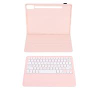 Yanmis Étui avec Clavier pour Tab P12 12,7 2023, Ensemble de Clavier Magnétique Rechargeable, étui pour Tablette avec Clavier Amovible, Réglage Multi-Angle, Porte-Stylo intégré (Pink)