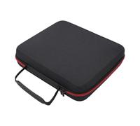 Yanmis Étui pour Microphone sans Fil, Sac de Voyage pour Micro Portable pour Récepteurs, Adaptateurs, Piles de Câble Pouvant Contenir 4 Microphones 11,42 X 10,24 X 2,76 Pouces