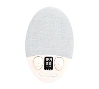 Yanmis Haut-Parleur d'oreiller pour Dormir BT sous l'oreiller avec Bruit Blanc, Minuterie de 30/60/90 Minutes pour Dormeurs Latéraux, Design Fin, Lecture de 60 Heures (Grey)