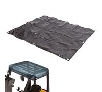 Yanmis Housse pour Chariot élévateur, Noire Housse de Toit en PVC Transparent pour Chariot élévateur pour Protection Solaire, Universelle, imperméable à la Pluie, teintée,