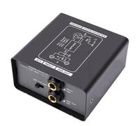 Yanmis Hum Eliminator Box, 3 Niveaux de Gain Boucle de Masse avec Entrées et Sorties équilibrées XLR 1/4 TRS pour Studio D'enregistrement Sonore en Direct, Cinéma Maison