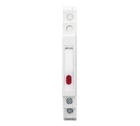 Yanmis Indicateur LED de Rail DIN COMPACT AC DC 230V MODURE MODULAR JD9 - H1D pour les Télécommunications et les Lignes électriques (rouge)