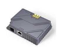 Yanmis Injecteur POE Injecteur POE Page Haute Performance pour V2 KIT Internet Satellite ESD Guard pour Le Réseau Informatique ABS 1 X GIGE