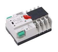 Yanmis Interrupteur de Transfert Automatique à Double Puissance 4P Niveau D'isolation élevé pour Une Utilisation à Domicile et en Usine (20A)