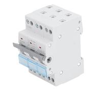 Yanmis Interrupteur de Transfert Manuel à Double Puissance 63A Protection de Surcharge de Courte Durée pour Les Générateurs de Maisons RVS 35 Mm
