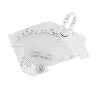 Yanmis Jauge de Soudage à Came de Pont MG-8, Outil Durable en Acier Inoxydable pour L'inspection des Surfaces et des Joints Soudés 50mm