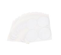 Yanmis Joints de Couvercles en Aluminium, Autocollants Auto-adhésifs pour Dosettes de café, Joints de Couverture de Capsules pour Capsules de café, Canettes de thé, Tasses à Gâteaux, (51MM)