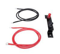 Yanmis Kit de Relocalisation de Borne de Batterie Polyvalent 7AWG, Longueur 1.2M, Robuste pour Bateau Tracteur RV