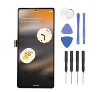 Yanmis Kit de Remplacement D'écran pour 6a 5G, Ensemble de Numériseur Tactile à Diode électroluminescente Organique Active pour 6a 5G GX7AS GB62Z G1AZG, Assemblage D'écran Tactile avec