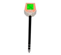 Yanmis Kit D'essai du Sol Numérique, PH-mètre avec Un écran LCD rétro-éclairé en Temps Réel Calibration 3 Points pour Les Plantes de Jardin Plantes