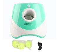 Yanmis Lanceur de Balle Interactif pour Chien, Machine de Récupération Automatique avec 3 Modes, Distance de Lancer de 3 à 9 M pour Jouer en Intérieur et en Extérieur, Batterie Rechargeable de 2 200