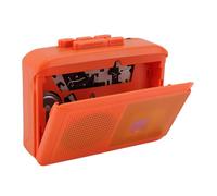 Yanmis Lecteur de Cassette Portable, Convertisseur de Lecteur de Bande de Cassette avec Prise Casque 3,5 Mm, Haut-parleurs Intégrés, Multifonctionnel et Batterie ou Câble USB alimenté