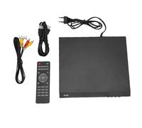 Yanmis Lecteur DVD HDMI pour TV, Lecteur CD/DVD Toutes Régions pour TV Stéréo Domestique, avec Lecture MP3, Télécommande, Entrée Micro 6,5 Mm, Interface USB (Prise UE)