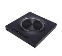Yanmis Lecteur Optique Externe 7 en 1 USB 3.0 5 Gbps Graveur de CD DVD Haute Vitesse Mince Portable pour Ordinateur de Bureau Ordinateur Portable, Compatible avec OS X
