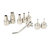 Yanmis Les Canonnières de Pistolets à Chaleur à Angle incurvé Polyvalent pour une Désolation Efficace, 8 Pièces en Acier Chaud en Acier Chaud