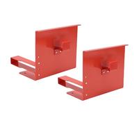 Yanmis Lot de 2 Supports Muraux Réglables pour Tronçonneuse MS250 MS251 MS170 MS171 MS172, Support Mural Résistant aux Rayures avec Crochet de Rangement, Tronçonneuse étanche et Robuste