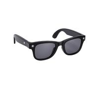 Yanmis Lunettes Intelligentes AI avec Double Lampe de Poche LED, Son Surround 3D, Plus de 100 Langues de Traduction en Temps Réel, Lunettes Bluetooth Intelligentes pour Les Voyages