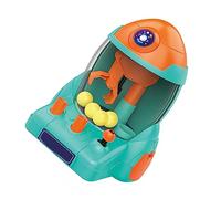 Yanmis Machine Distributrice de Prix de Balle pour Enfants, Mini Machine à Griffes, Cadeau Mignon pour Les Enfants, Fonctionne sans Alimentation, en Plastique (Orange et Bleu)