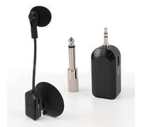 Yanmis Micro sans Fil pour Saxophone, Système de Microphone pour Instrument sans Fil 2,4 G pour Guitare, Gros Violon, Accordéon et Autres Instruments