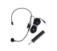 Yanmis Microphone pour Casque, Jack 3,5 Mm, Son Hi-FI, Perche Flexible et Réglable à 360° avec Câble de 1,2 M pour Amplificateur de Voix, Enseignant, Présentateur, Chant, Discours