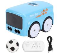 Yanmis Mini Bus Magique RC, Voiture à Capteur Intelligent 2026 Gestes et Télécommande, Véhicule RC de Bureau de Suivi de Ligne à évitement Automatique avec Lumières D'expression LED (Blue)