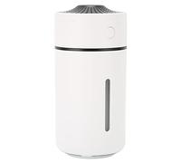 Yanmis Mini Humidificateur de Voiture, Humidificateur Portable USB à Brume Fraîche avec Veilleuse Colorée, de Bureau Ultrasonique Ultra Silencieux de 26 DB pour Chambre à Coucher, Bureau, Voiture, 2