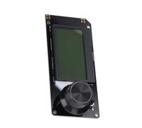 Yanmis Mini Module D'affichage LCD Compact 12864 pour Marlin DIY, Remplissage D'écran Réglable en Paramètres pour Les Utilisateurs D'imprimante 3D à Petite échelle (Noir sur RVB)