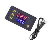 Yanmis Module de Contrôleur de Température Affichage Numérique Interrupteur de Thermostat -50-110 ℃ avec Sonde pour Brew House, Installation Facile (12V)